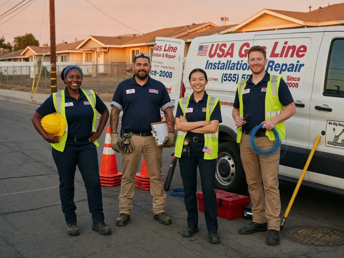 Gas Line Installation company in Delaware